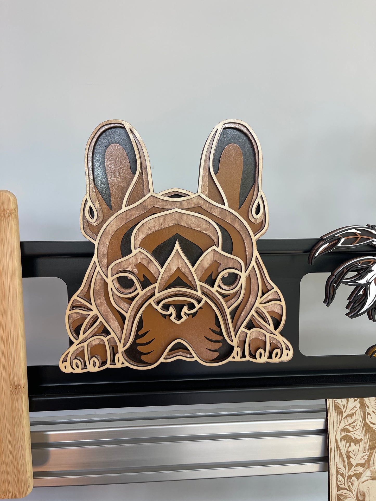 Mulit-layered French Bulldog Art