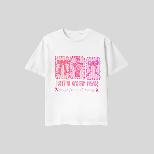 Pink October Fath Over Fear T-Shirt