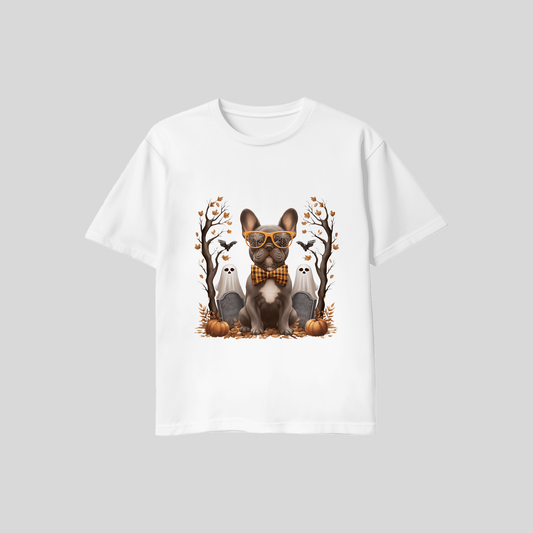Playful Halloween Frenchie