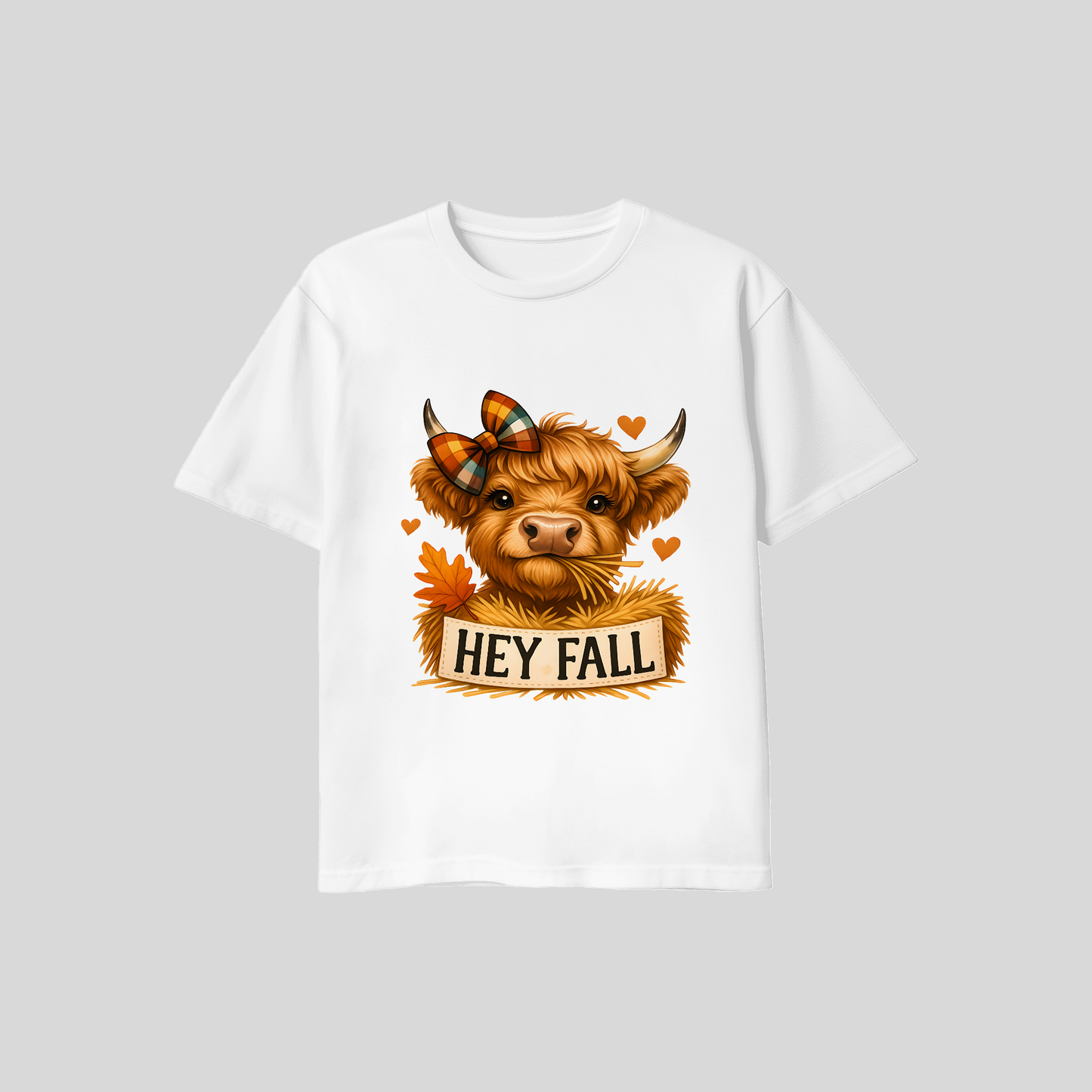 "Hey Fall" Cow T-Shirt
