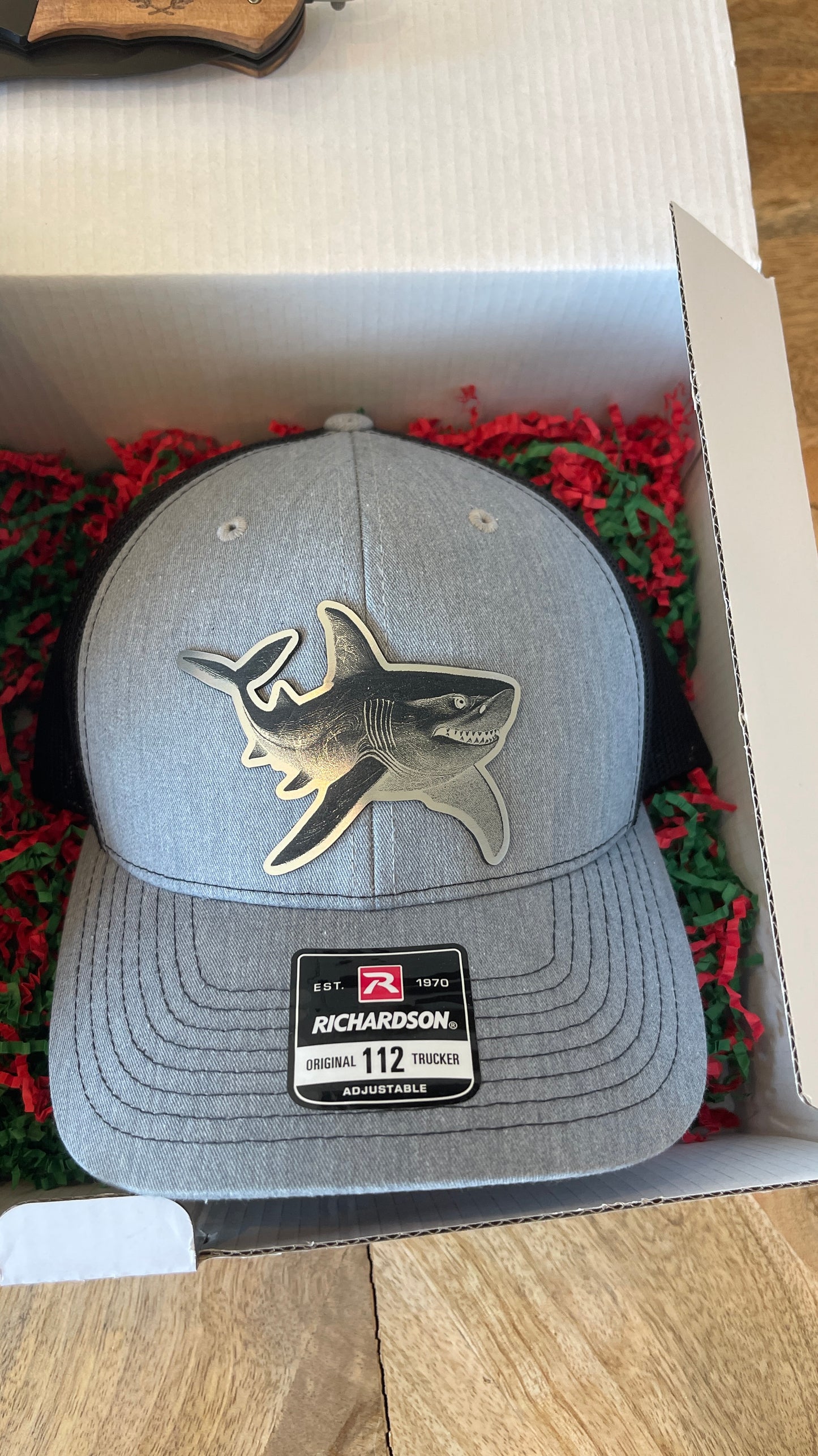 Men's Christmas Laser Engraved Tumbler, Hat and Utility Knife