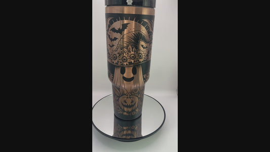 Fall Pumpkin Trick O' Treaters - 40 oz Tumbler